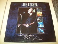 JOE COCKER LIVE - ACROSS FROM MIDNIGHT TOUR Laserdisc LD MUSIC EXCELLENT RARE