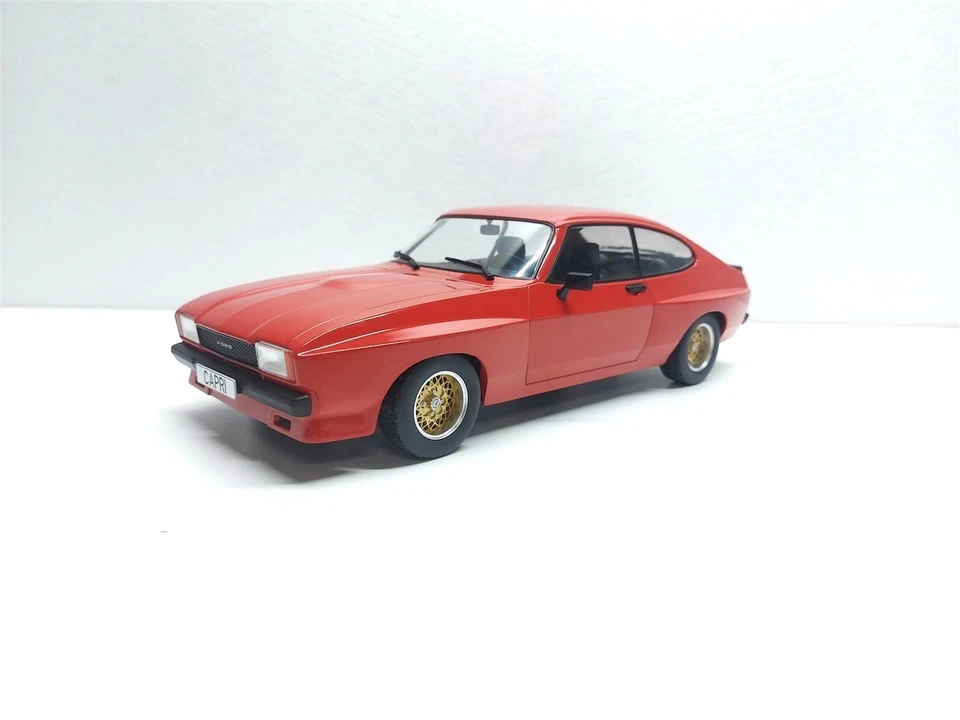 Ford Capri S MKII Turbo May X-Pack Rosso del 1975 - 1/18 MCG - Immagine 3 di 4