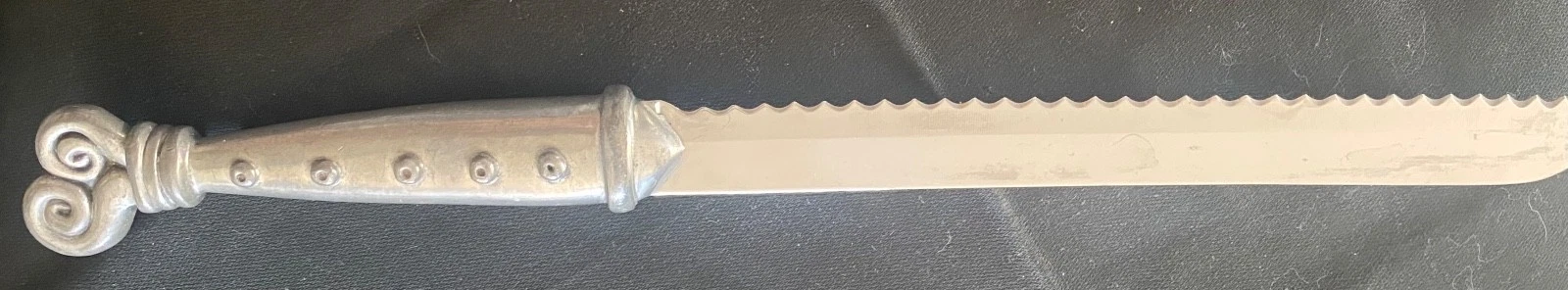 South African Carrol Boyes serrated bread knife