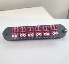 Fiber Adapter Panel 12 LC Duplex OM4 Buckhead for Corning CCH-CP 24 Port Lc Upc