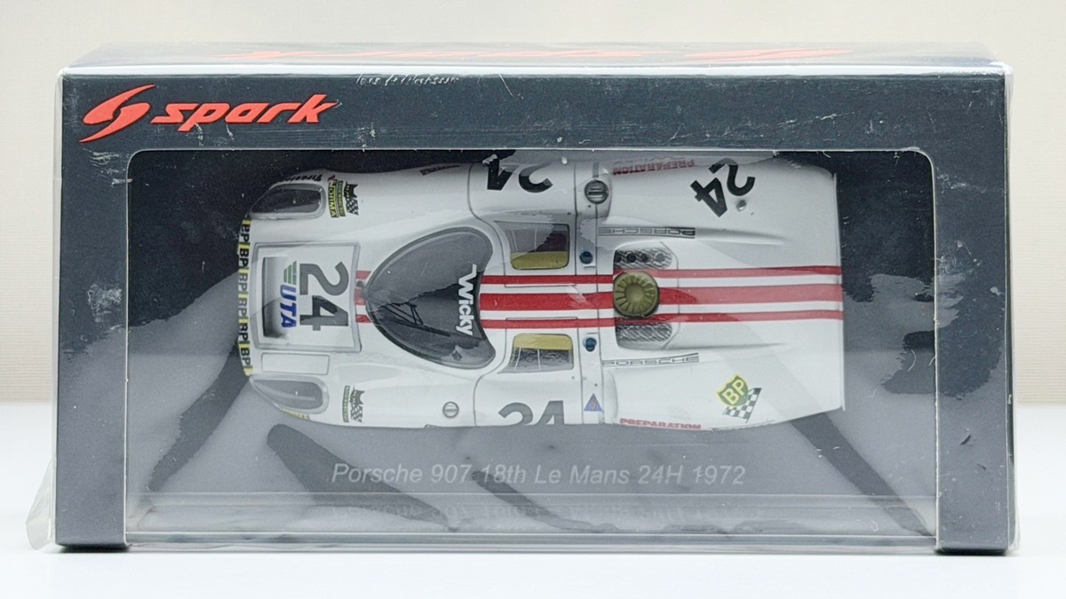 1/43 Porsche 907 #24 24h of Le Mans 1972 Spark | eBay