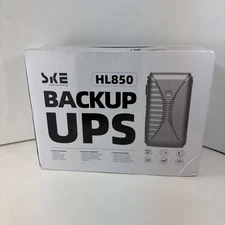 SKE UPS HL850 Battery Backup Surge Protector 850VA/480W for Computers USB - NEW