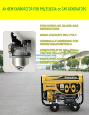 Huayi P19-1 Gas Generator Carburetor Kit OEM for Predator Champion Honda Gene...