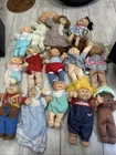 Lot of 14 Vintage Cabbage Patch dolls 1980s 1990s