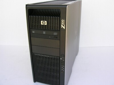 HP Z800 Gaming Desktop Nvidia Quadro Soundblaster WIFI Win 7 Pro 