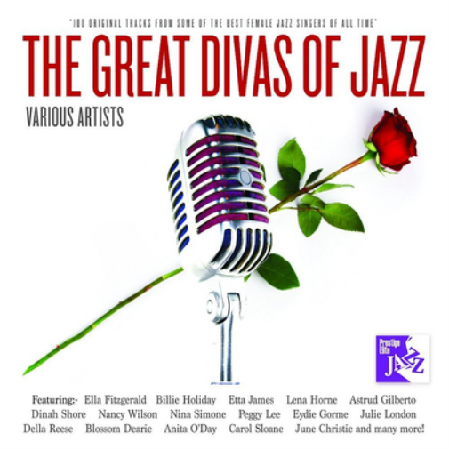 Various Artists The Great Divas of Jazz (CD) Box Set