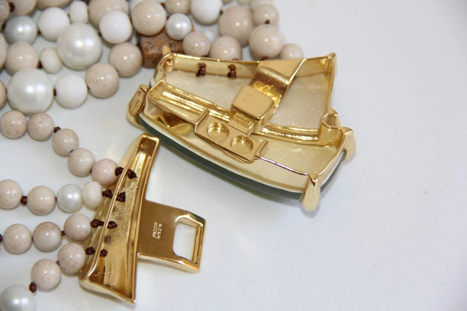 Collar Alexis Bittar “Torsade Jazmín del Desierto”. Hermosa declaración de 4 hilos Foto 4 de 4