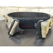 Tactical Molle Belt Inner and Outer 2 Layer Strong Waist Band with Ring Buckle