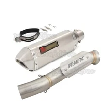 For CF-Moto Ibex 800 2025 Exhaust System Muffler Mid Link Pipe Slip On 51mm Tips