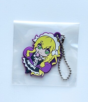 Re:Zero Frederica Baumann Rubber Strap Keychain Charm Anime Japan Authentic