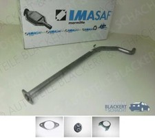 IMASAF Auspuff Mittelrohr für Alfa Romeo MiTo 1.4 TB 99-125KW + Zub. 2008-2015