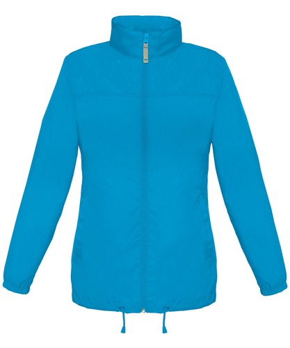 B&C Women's Ladies Sirocco Waterproof Windproof Jacket Rain Coat XS-2XL - Bild 3 von 19