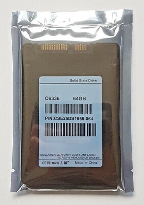 64GB SATA Faytech C6336 CSE25DS1955-064 SSD 2.5'' Internal Hard Drive New