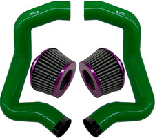 for BMW F90 M5 M8 G30 M550I Front Mount air intake air filters - GREEN PUAF