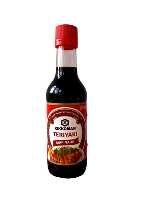 KIKKOMAN Teriyaki Marinade & Sauce 250ml Teriyakisauce Soße Sosse Chicken 