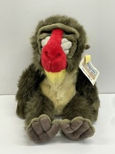 Rare Vintage 2000 Animal Alley Toys R Us Realistic Baboon Plush 16  NWT