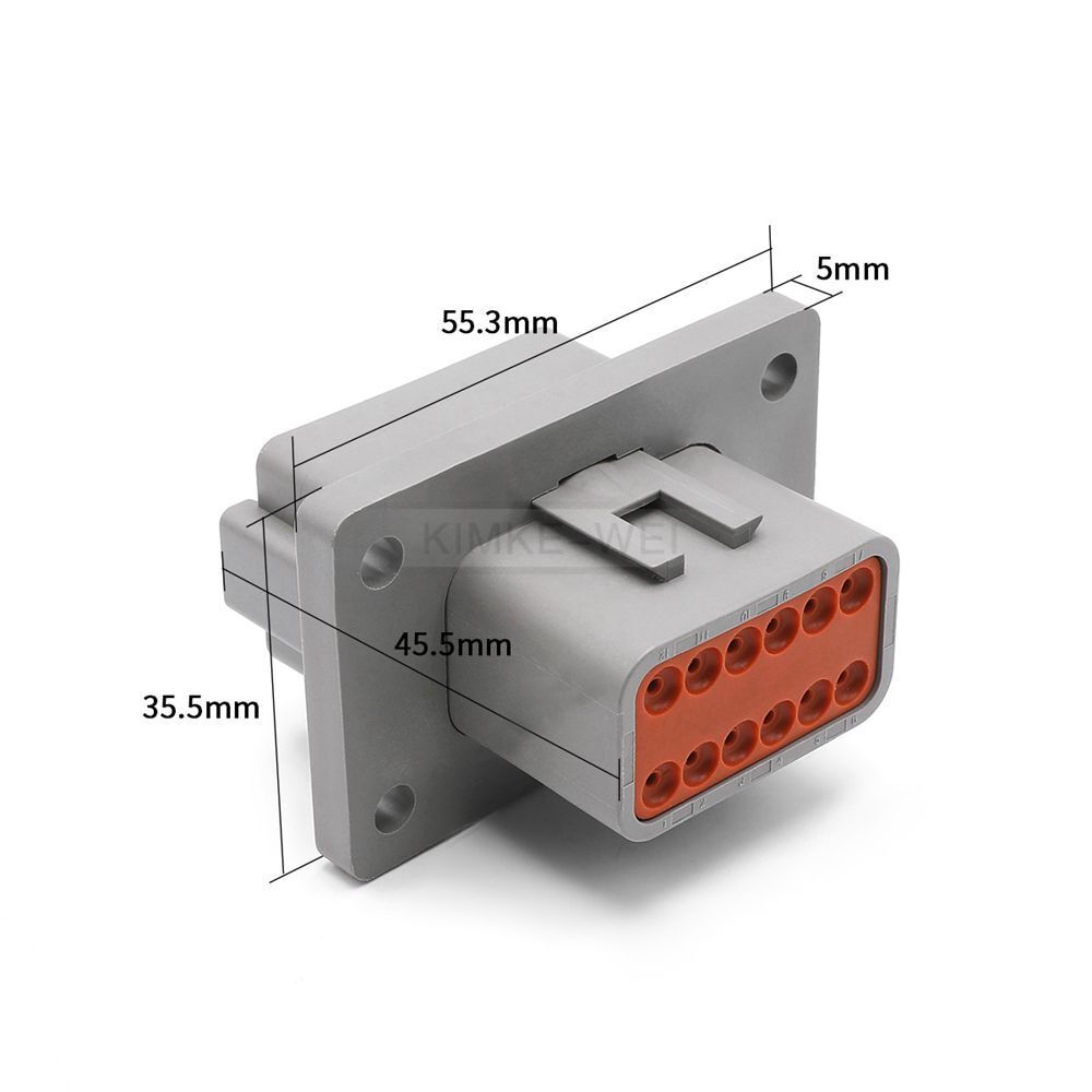 Deutsch DT04-12P-L012 Connector DT06-12S Automotive
