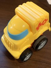 GO! GO! PUSH DOWN & RELEASE YELLOW AMBULANCE, Kids love to watch them go!