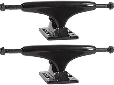 Trucks Alloy Black Skateboard Trucks - 5.0'' Hanger 7.75'' Axle (Set of 2)