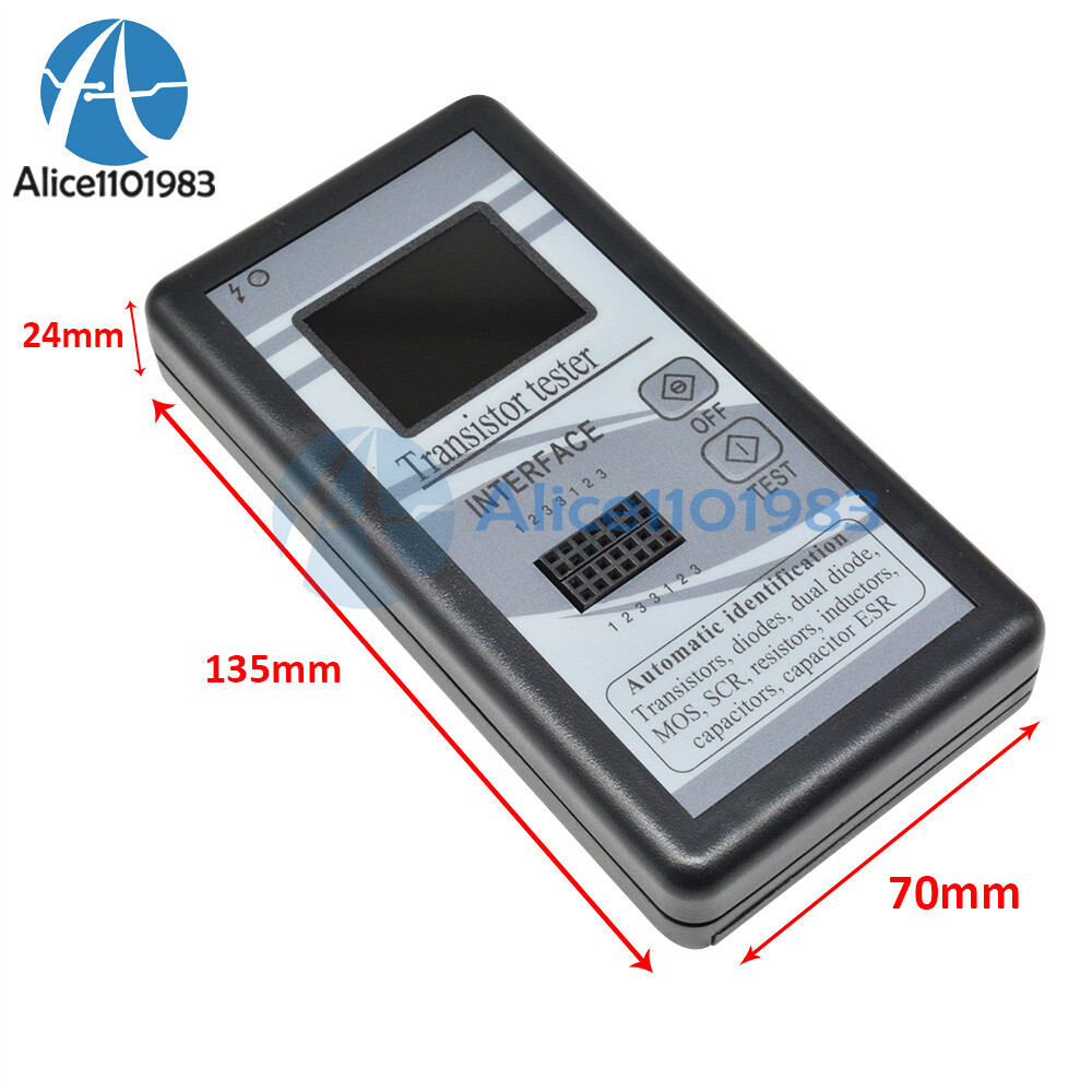 M328 Transistor Multiuso Tester Diodo Resistore ES... - Grandado