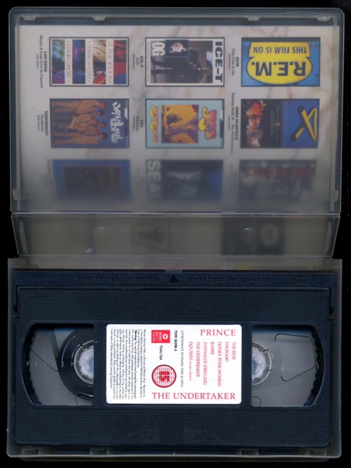 PRINCE★THE UNDERTAKER•6 Tracks★VHS-Cassette★ORIGINAL-VIDEOFILM★Warner★SEHR GUT+★ - Bild 4 von 4