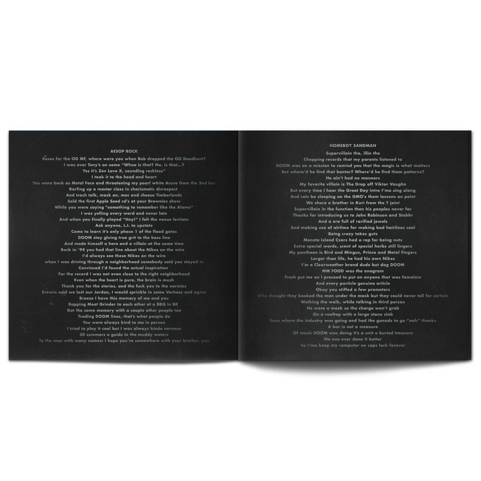 LICE (AESOP ROCK & HOMEBOY SANDMAN) - ASK ANYONE 7" VINYL (FACTORY SEALED) Foto 3 de 4