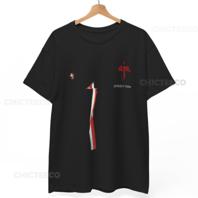 Steely Dan Aja Album Cover T-Shirt Classic Rock Music Jazz Unisex