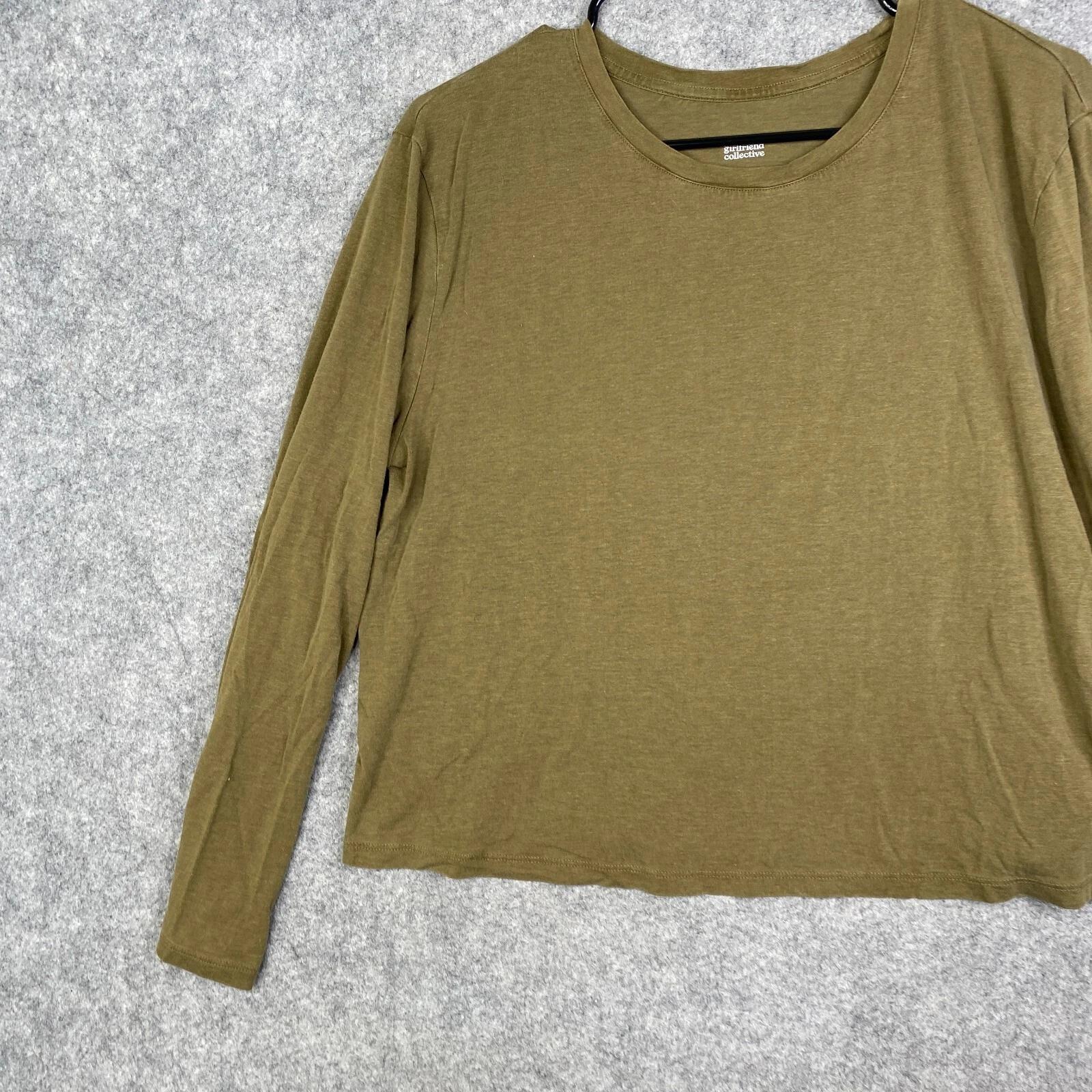 girlfriend-collective reset cropped long sleeve shirt