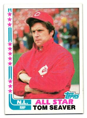 1982 Topps #346 Tom Seaver ERR AS Cincinnati Reds SKU#YP1140