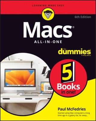 Macs All-in-One For Dummies Paperback Paul McFedries