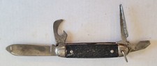 Vintage 4 Blade Made In USA. Pocket Knife