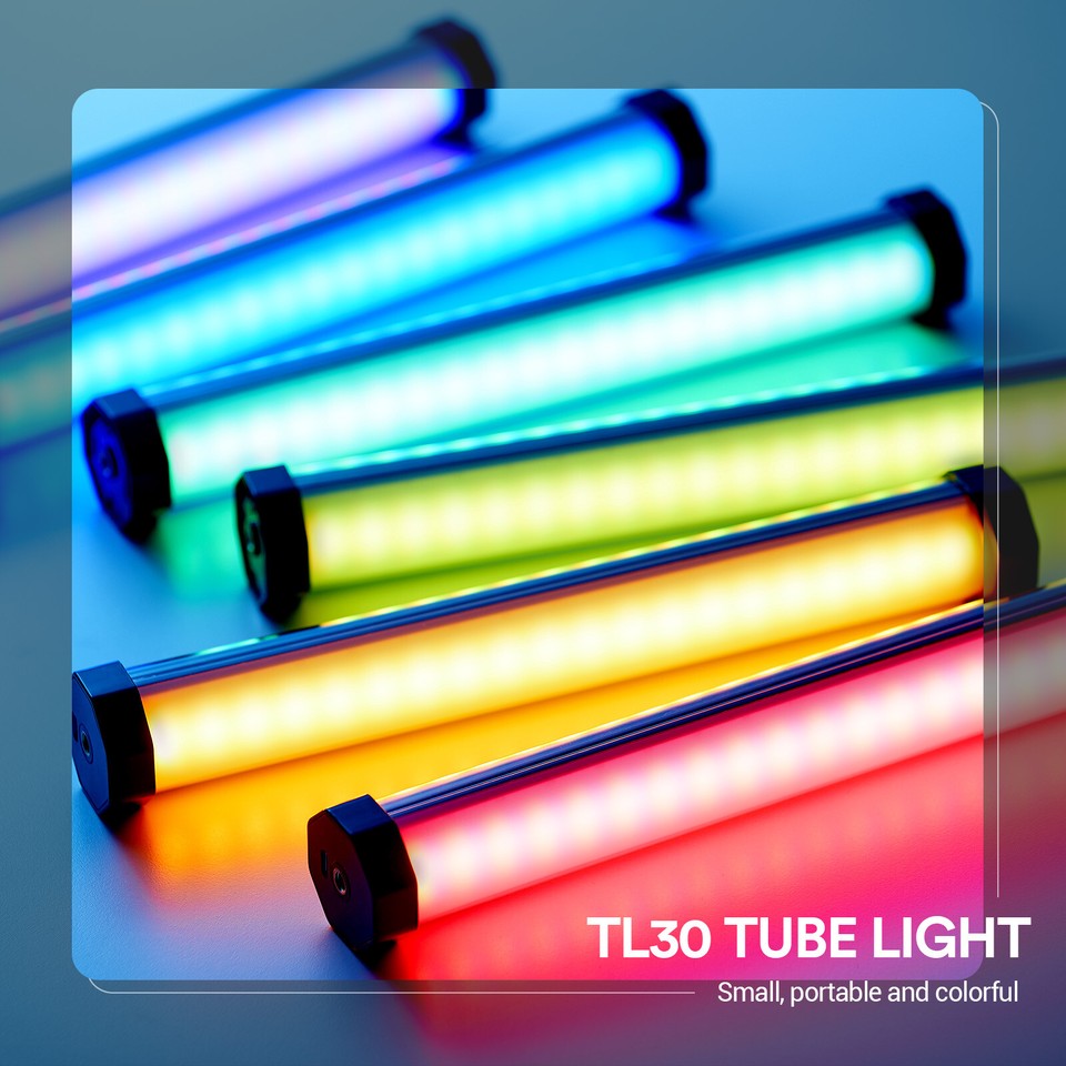 Godox TL30 Tube Light RGB Color Handheld Light Stick with APP Control
