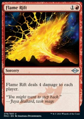 Magic the Gathering MTG Flame Rift (278) Modern Horizons 2   LP