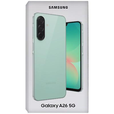 Samsung Galaxy A26 5G Mint 128GB + 6GB Dual-SIM Factory