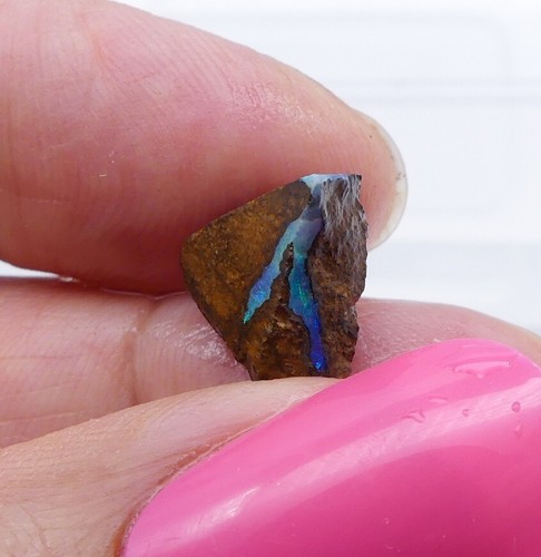 Opal Australian Opal Boulder Solid Rough Parcel Average Size 23x10mm 4pc 11544 - Picture 22 of 23