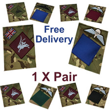 NEW PCS PATCHES PARACHUTE REGIMENT DZ  WINGS  Pegasus 1 Pair army airborne mtp 