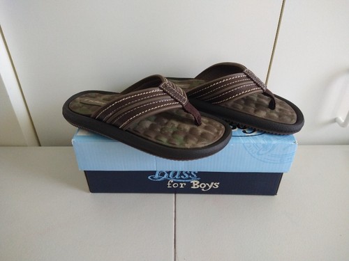 Rider For Bass Boys Flip Flops Brown Size 2