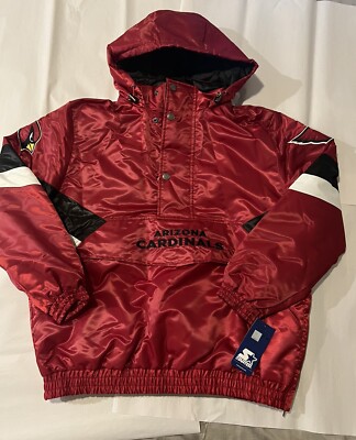 arizona cardinals starter pullover jacket xl NFL New With Tags