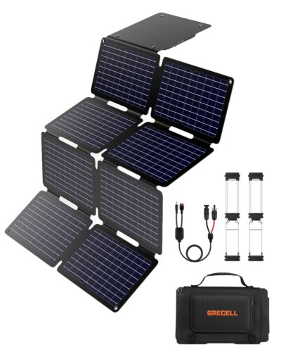 Peak 600W Power Station Portable Solar Generator Backup Battery +80W Solar Panel - Picture 12 of 17