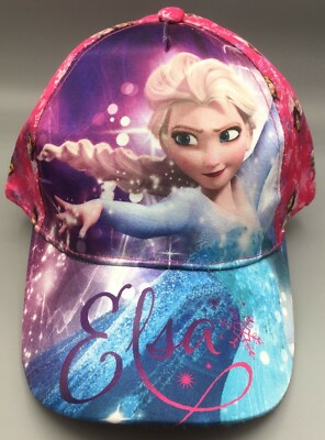 Disney Frozen Kinder Cap / Kappe - Satin Elsa - pink - 52 cm oder 54 cm