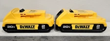 2 Brand New Dewalt 20 Volt 20v Max Li-Ion 2 AH Batteries DCB203 2024 Date Stamp