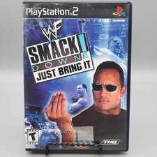 WWE SmackDown Just Bring It Greatest Hits (Sony PlayStation 2, 2002) Tested