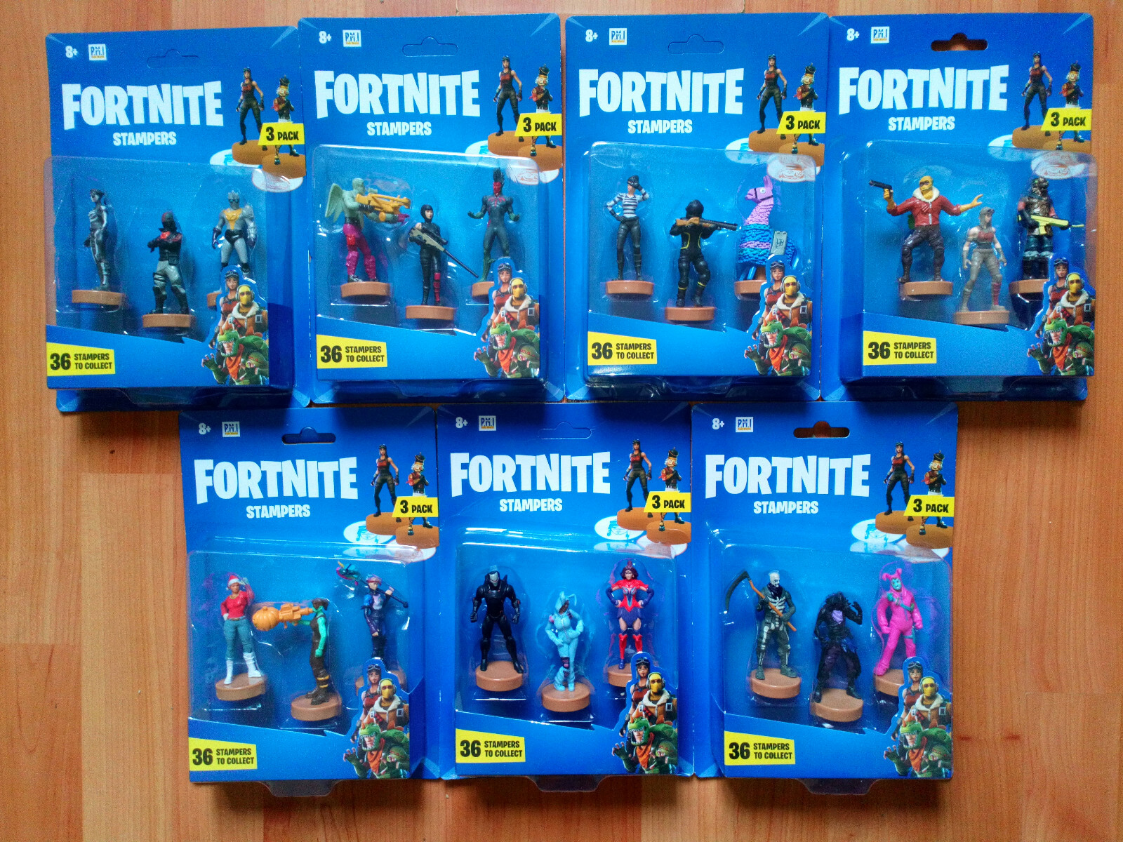 Figurines Fortnite avec tampons intégrés : lot de 21 pièces pour collectionneurs