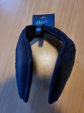 Ladies/ Teens Black Suede Feel Ear Warmers