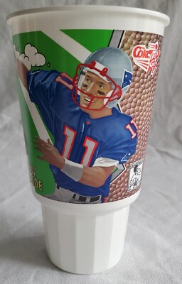 1995 McDonalds Looney Tunes Plays Drew Bledsoe Wile E Coyote Football Cup F.R.S!