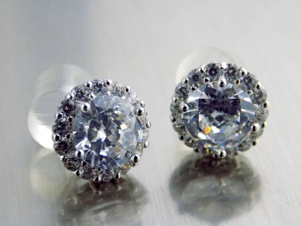 Ibb cn 925 diamond best sale earrings