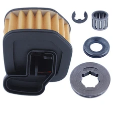 Air Filter Cleaner Sprocket Rim Washer E-clip Kit For Husqvarna 570 575XP 576XP