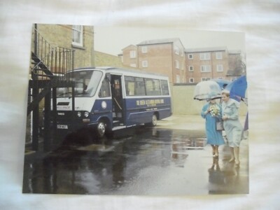 Original Photo Queen Mother Elizabeth visit Queen Alexandra Worthing 14.4.92 127