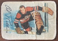 1953-54 PARKHURST #82 AL ROLLINS GOALTENDER CHICAGO BLACKHAWKS!!