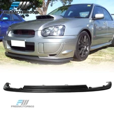 Fits 04-05 Subaru Impreza WRX STI STI Style Front Bumper Lip Splitter Kit PU